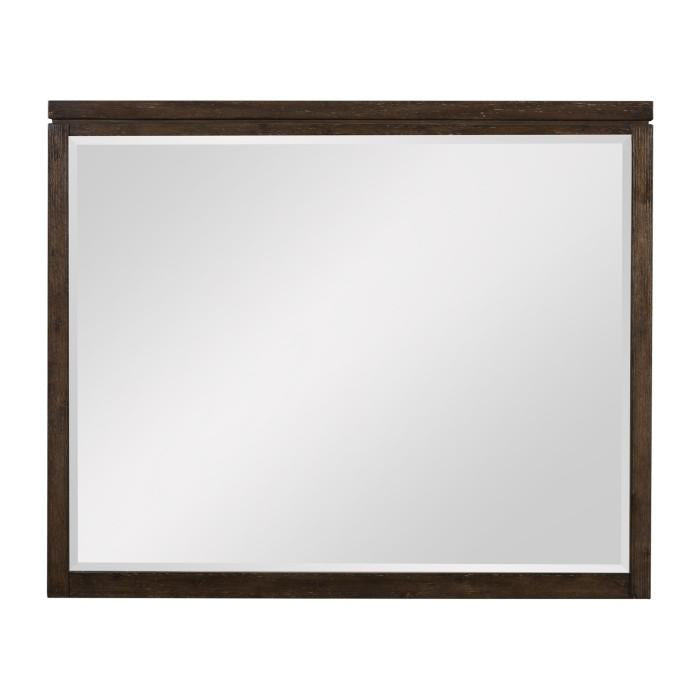 Griggs Mirror in Dark Brown 1669-6