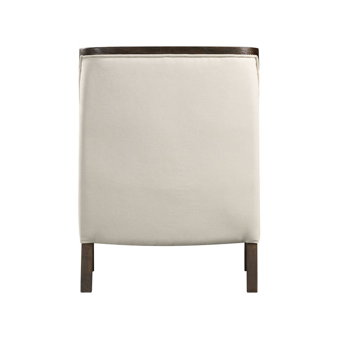 Hopkins Chair w/Brown Arm Columbia Natural(ISTA 3)