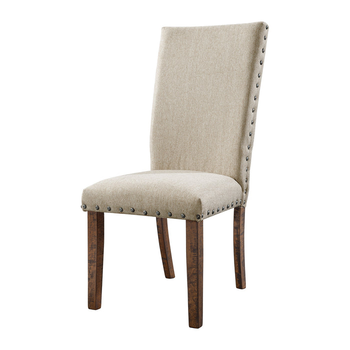 Jax 5pc Dining Set-Table, 4 Upholstered Side Chairs