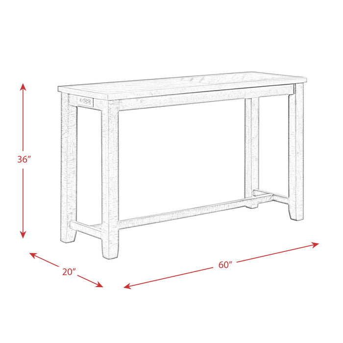 Jax Bar Table Single Pack (Table + Three Stools) - Eclectic 79 Furniture Store