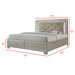 Platinum Platform Storage Bedroom Set - Eclectic 79 Furniture Store