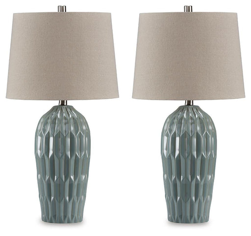 Hadbury Table Lamp (Set of 2) - Eclectic 79 Furniture Store