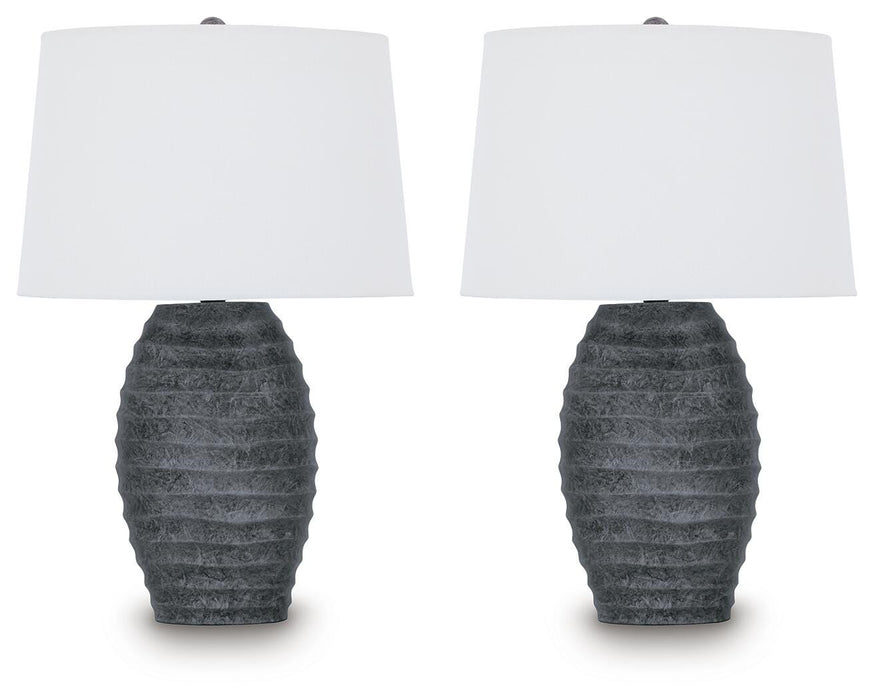 Caronick Table Lamp (Set of 2) - Eclectic 79 Furniture Store