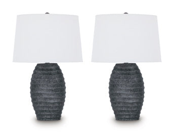 Caronick Table Lamp (Set of 2) - Eclectic 79 Furniture Store