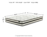 Chime 10 Inch Hybrid Mattress in a Box - Eclectic 79 Furniture Store