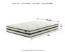 Chime 10 Inch Hybrid Mattress in a Box - Eclectic 79 Furniture Store