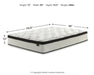 Chime 12 Inch Hybrid Mattress in a Box - Eclectic 79 Furniture Store