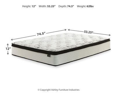 Chime 12 Inch Hybrid Mattress in a Box - Eclectic 79 Furniture Store