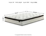 Chime 12 Inch Hybrid Mattress in a Box - Eclectic 79 Furniture Store