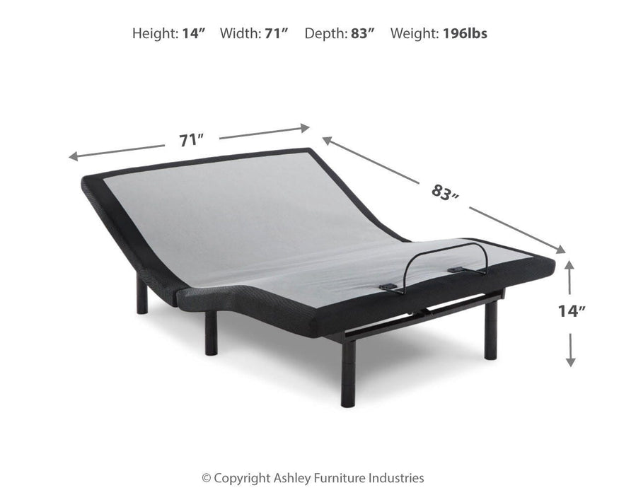10 Inch Chime Memory Foam Mattress Set - Eclectic 79 Furniture Store