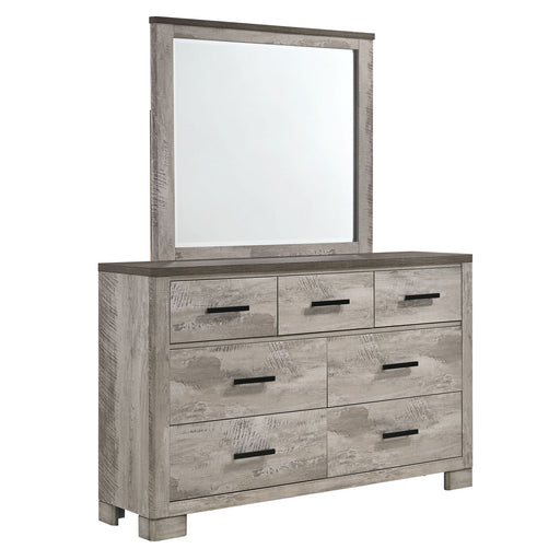 Millers Cove 7-Drawer Dresser with Mirror - Eclectic 79 Furniture Store