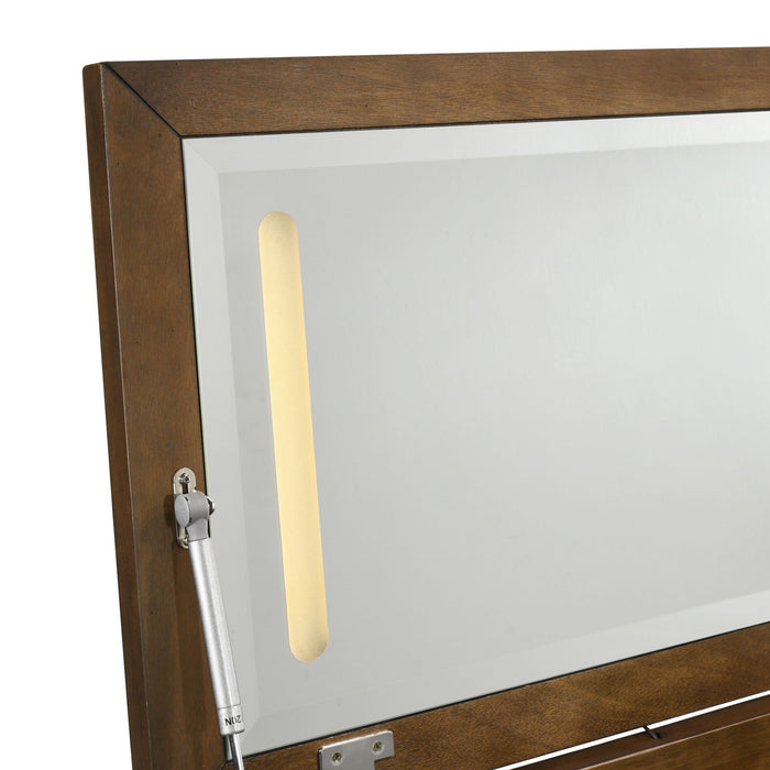 Malibu Dressing Table in Walnut - Eclectic 79 Furniture Store