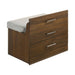 Malibu Dressing Table in Walnut - Eclectic 79 Furniture Store