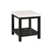 Marcello w/ White Top - End table - Eclectic 79 Furniture Store