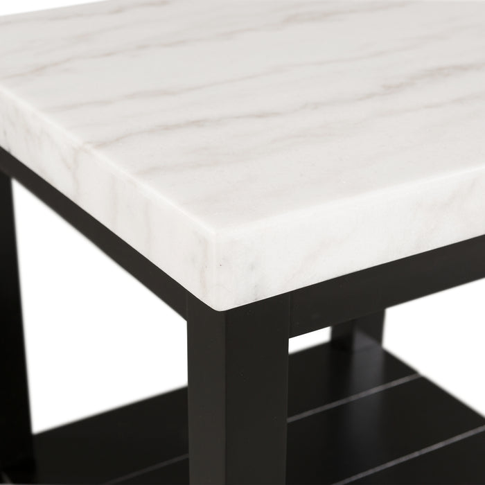 Marcello w/ White Top - End table - Eclectic 79 Furniture Store
