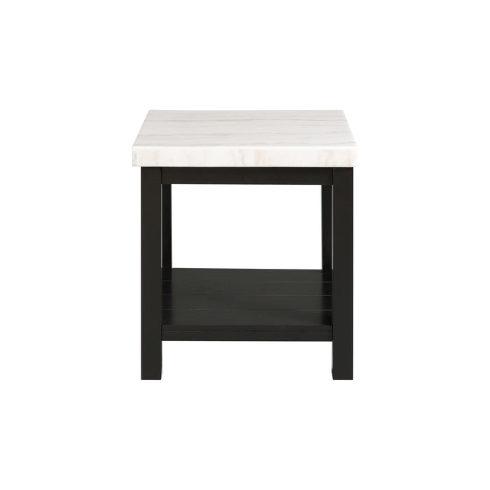 Marcello w/ White Top - End table - Eclectic 79 Furniture Store