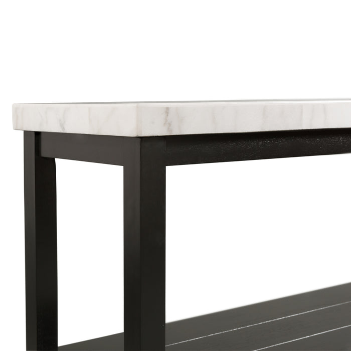 Marcello w/ White Top - Sofa Table - Eclectic 79 Furniture Store