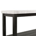 Marcello w/ White Top - Sofa Table - Eclectic 79 Furniture Store