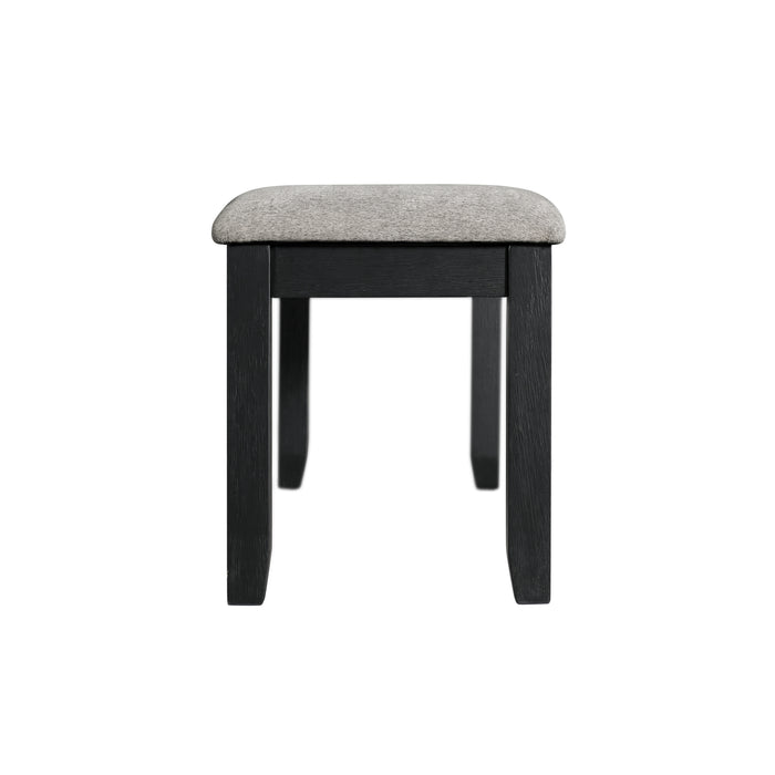 Martin 6 PC Dining Set (Black Base) - Eclectic 79 Furniture Store