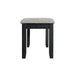 Martin 6 PC Dining Set (Black Base) - Eclectic 79 Furniture Store
