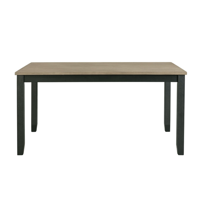 Martin 6 PC Dining Set (Black Base) - Eclectic 79 Furniture Store