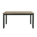 Martin 6 PC Dining Set (Black Base) - Eclectic 79 Furniture Store