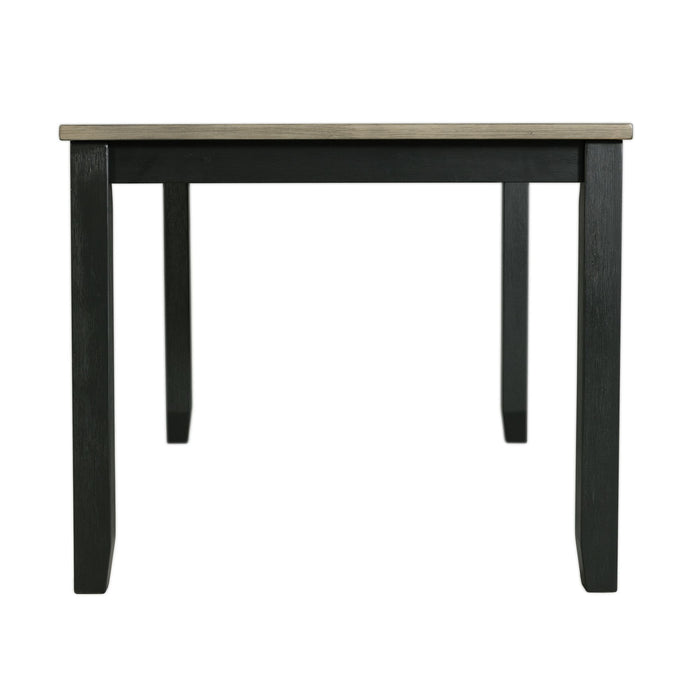 Martin 6 PC Dining Set (Black Base) - Eclectic 79 Furniture Store