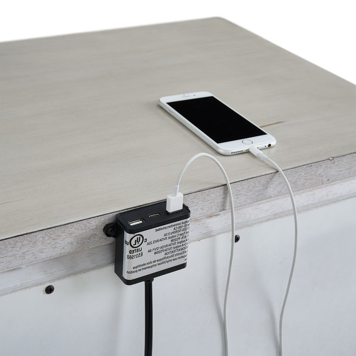 McCoy Storage Bedroom Set - Eclectic 79 Furniture Store