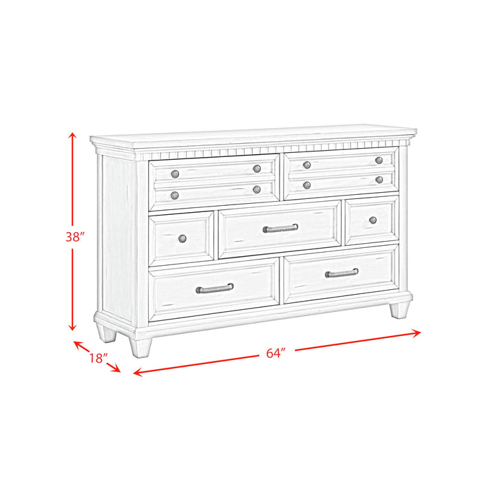 McCoy 7-Drawer Dresser - Eclectic 79 Furniture Store