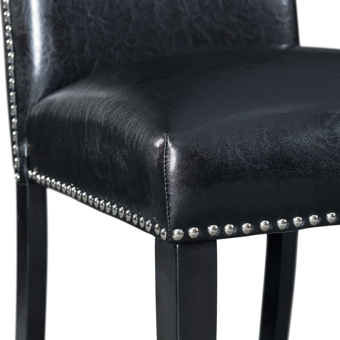 Meridian Dining Side Chair Black (2 Per Pack)