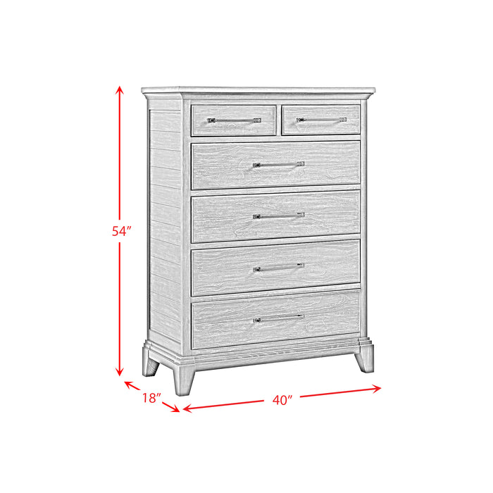 Montrose Storage Bedroom Set in Espresso & Brown - Eclectic 79 Furniture Store