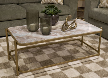 Manor Stone Coffee Table - Eclectic 79 Furniture Store