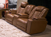 Gruaro Power Reclining Loveseat with Console - Eclectic 79 Furniture Store