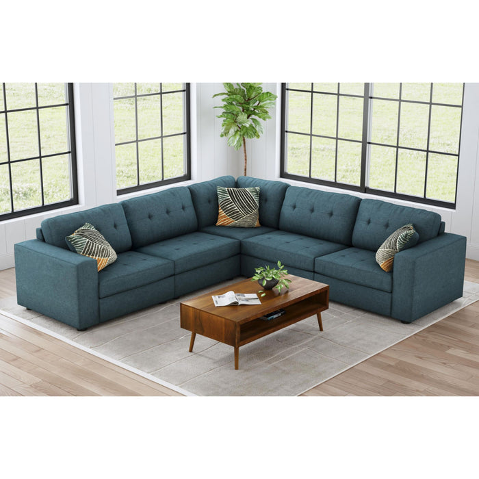 Options One RHF Chair in Palmer Plus Teal with 1 Pillow 20"ÔøΩ