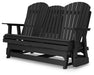 Hyland wave Outdoor Glider Loveseat - Eclectic 79 Furniture Store