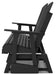 Hyland wave Outdoor Glider Loveseat - Eclectic 79 Furniture Store