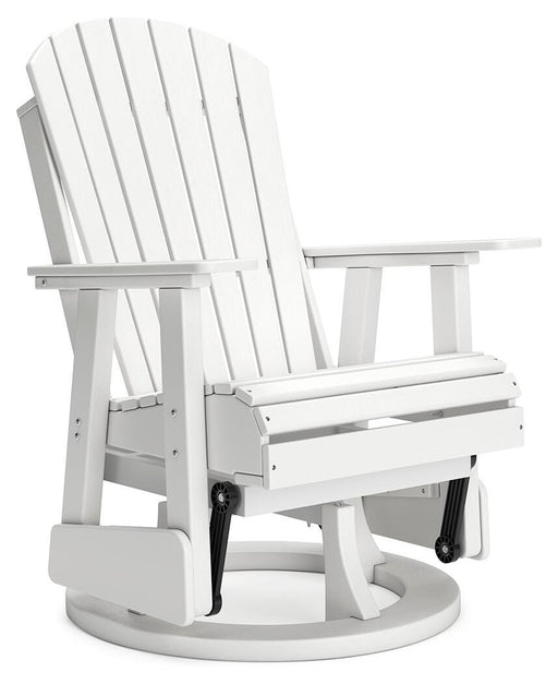 Hyland wave Outdoor Swivel Glider Chair - Eclectic 79 Furniture Store