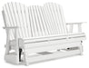 Hyland wave Outdoor Glider Loveseat - Eclectic 79 Furniture Store