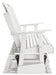 Hyland wave Outdoor Glider Loveseat - Eclectic 79 Furniture Store