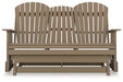 Hyland wave Outdoor Glider Loveseat - Eclectic 79 Furniture Store