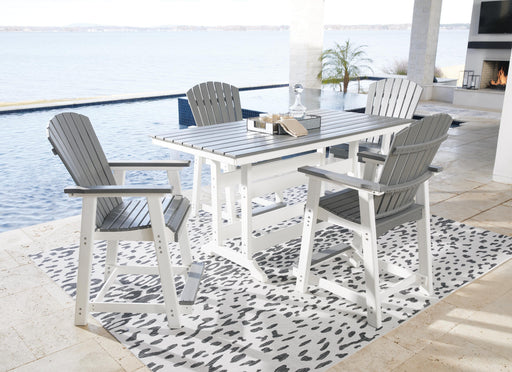 Transville Outdoor Dining Set - Eclectic 79 Furniture Store