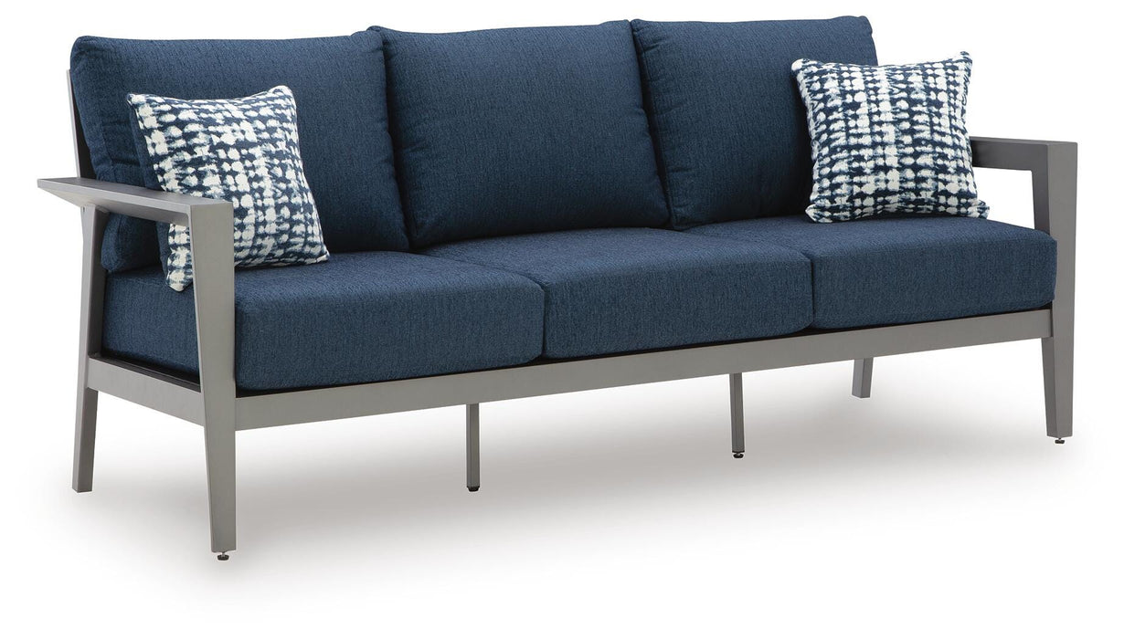 Gali Outdoor Sofa/Chairs/Table Set (Set of 4) - Eclectic 79 Furniture Store