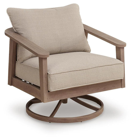 Harmony Headlands Outdoor Swivel Lounge with Cushion - Eclectic 79 Furniture Store