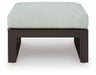 Beachloft Outdoor Ottoman with Cushion - Eclectic 79 Furniture Store