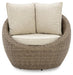 Danson Swivel Lounge with Cushion (Set of 2) - Eclectic 79 Furniture Store