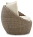 Danson Swivel Lounge with Cushion (Set of 2) - Eclectic 79 Furniture Store