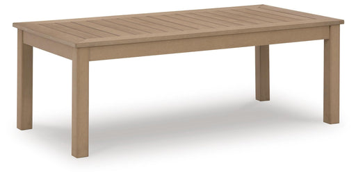 Hallow Creek Outdoor Coffee Table - Eclectic 79 Furniture Store