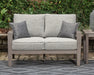Hillside Barn Outdoor Loveseat with Cushion - Eclectic 79 Furniture Store