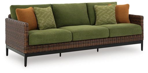 Horizon Hall Outdoor Sofa with Cushion - Eclectic 79 Furniture Store