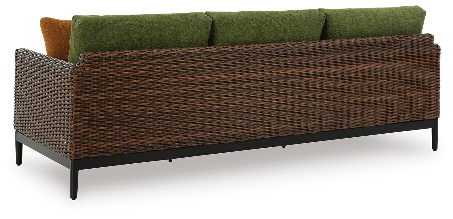 Horizon Hall Outdoor Sofa with Cushion - Eclectic 79 Furniture Store